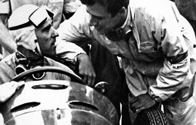 CARLO CON NUVOLARI 1946