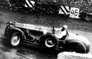 STELVIO PIERO 1° ASSOLUTO ALFAR 2900 1938